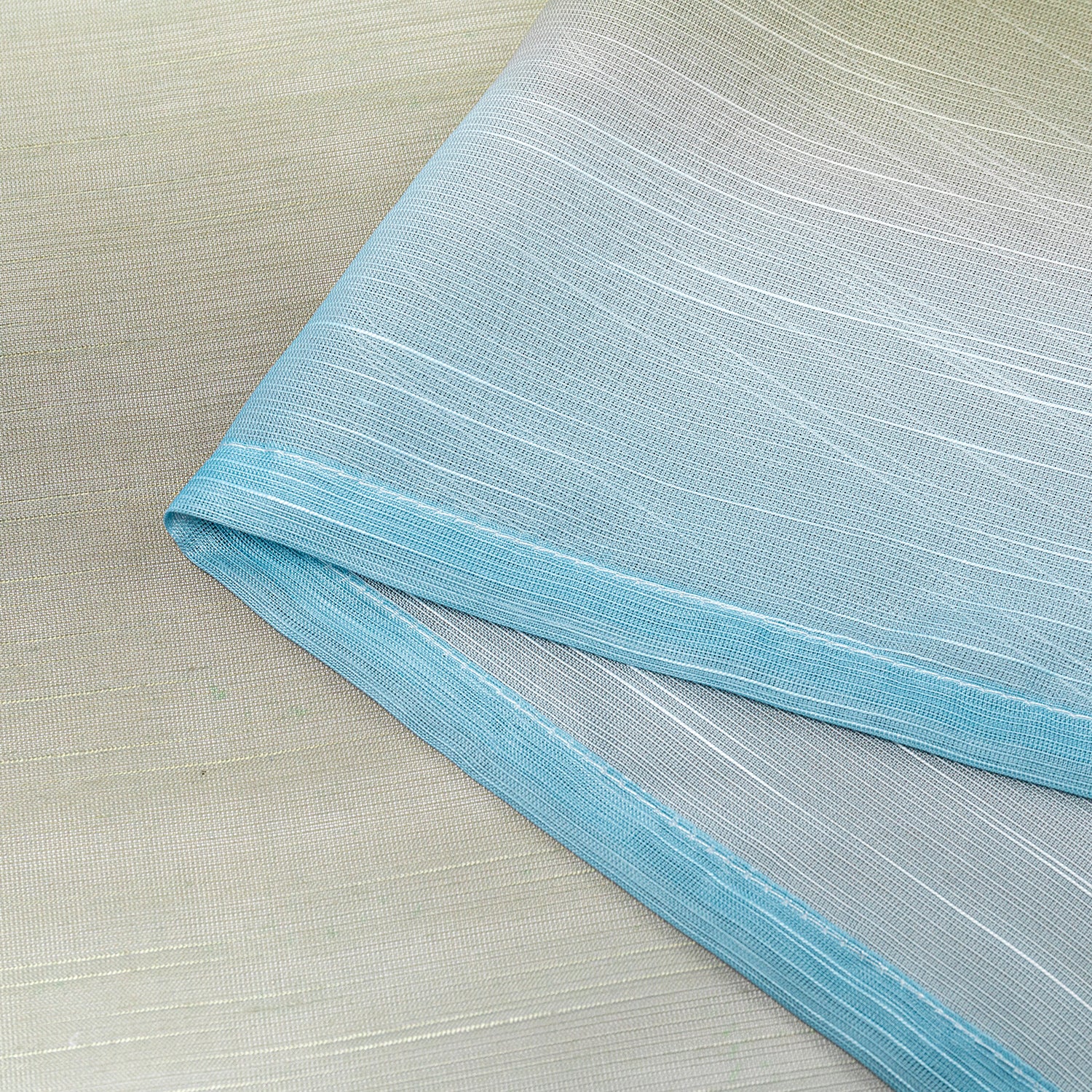 Ombre Sheer Curtain Panel - Grommet