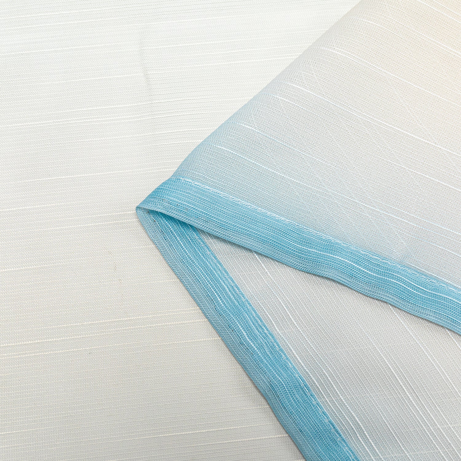 Ombre Sheer Curtain Panel - Rod Pocket