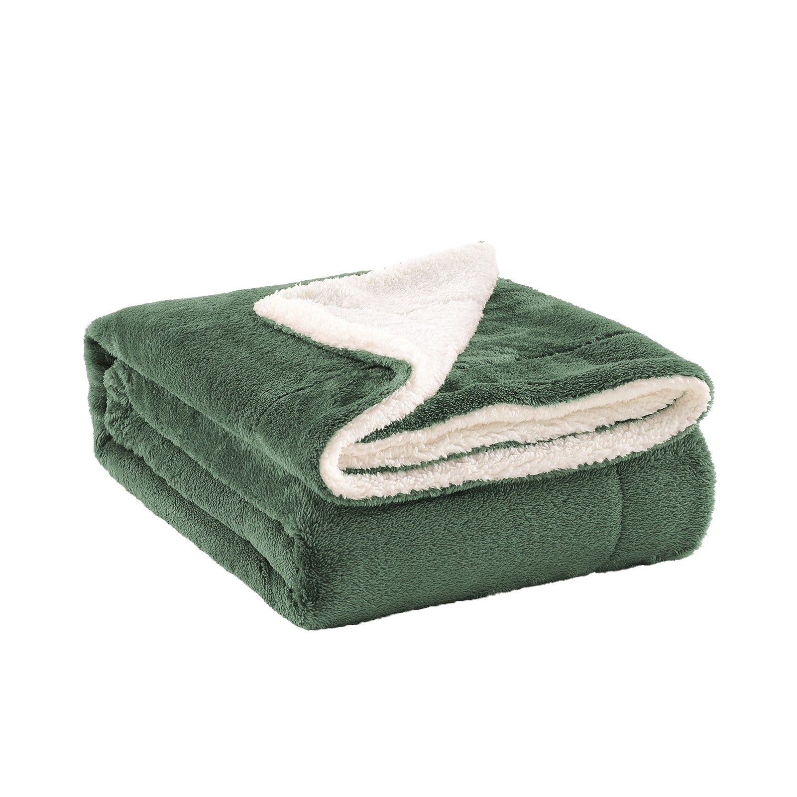 Polar Fleece Sherpa Throw Blanket