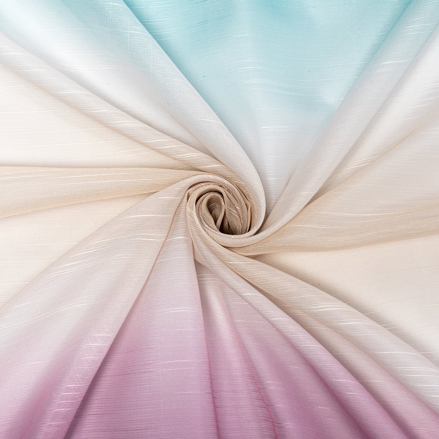 Ombre Sheer Curtain Panel - Grommet