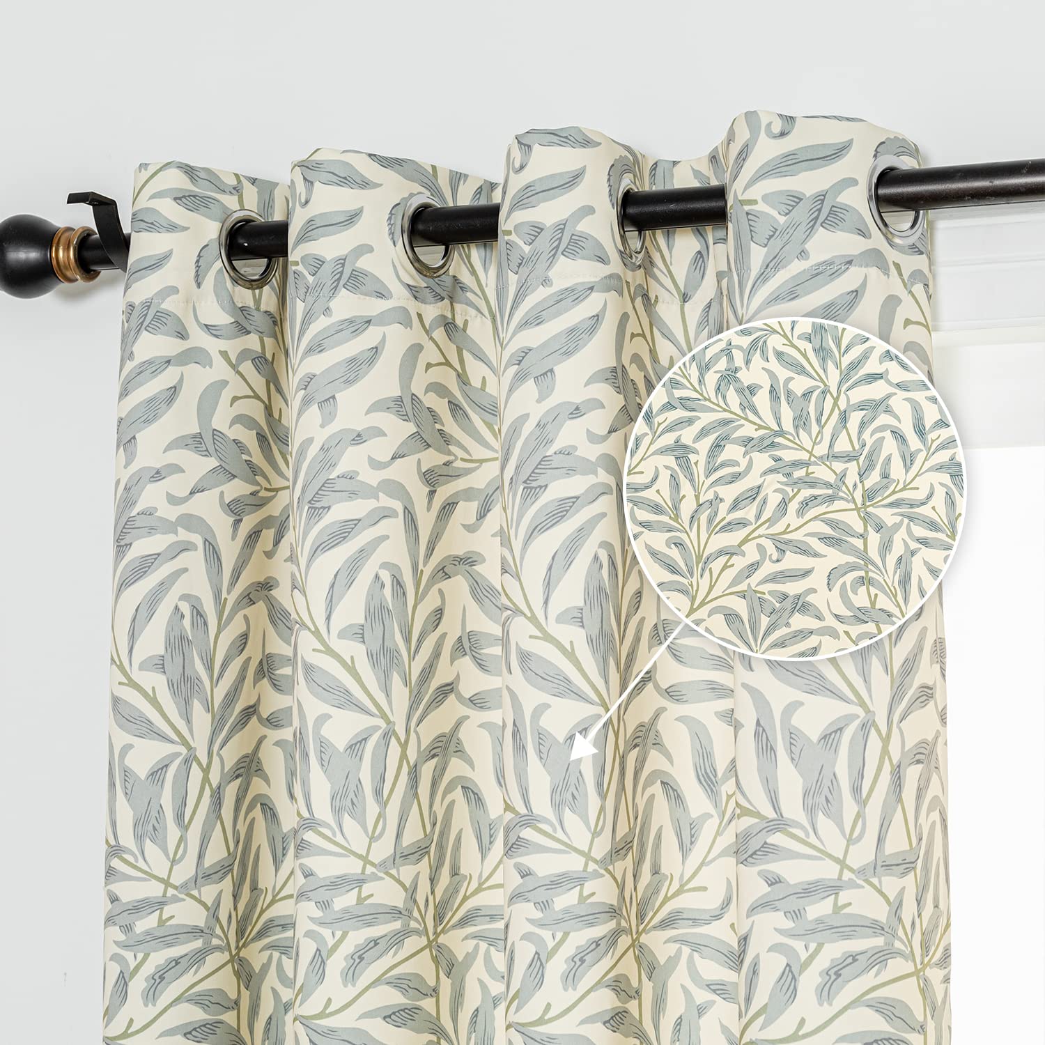 Pattern Curtain Panel - Grommet