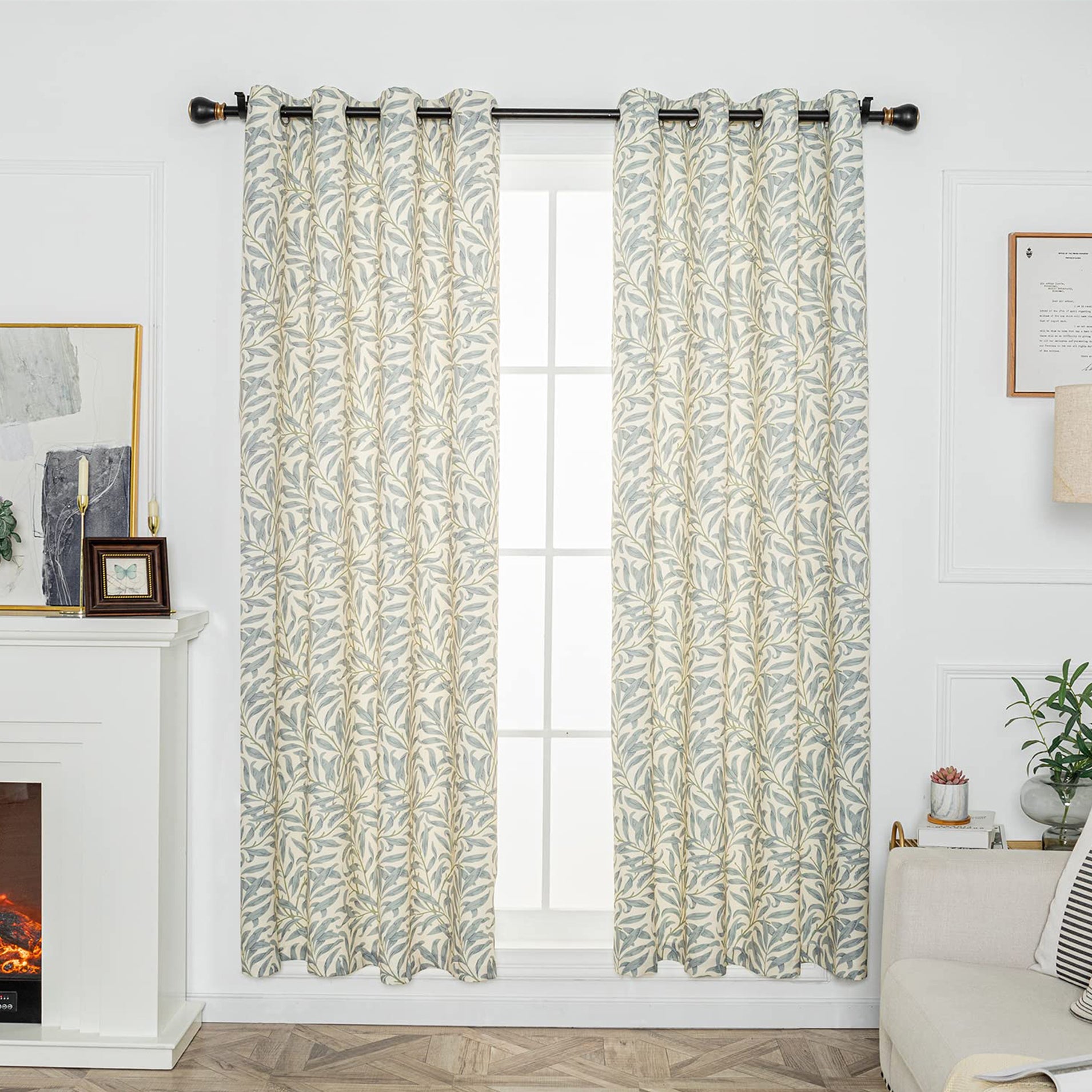 Pattern Curtain Panel - Grommet